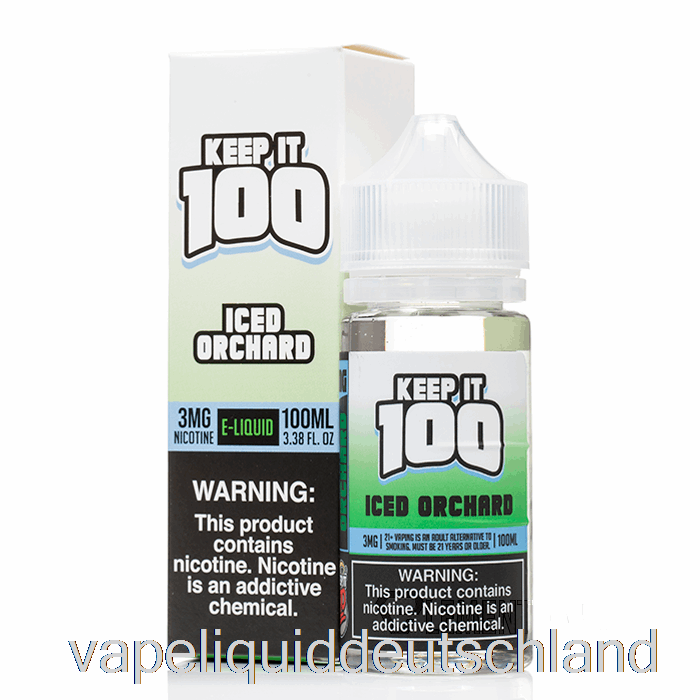 Eisgekühlter Obstgarten – 100–100 Ml 3 Mg Vape-Flüssigkeit Aufbewahren